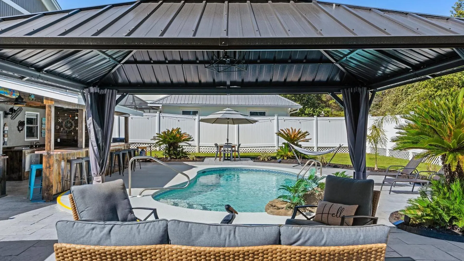Spacious 3Br W Tiki Bar Shared Pool Walk To Beach Near 30A Pier Park Panama City Beach 0*,