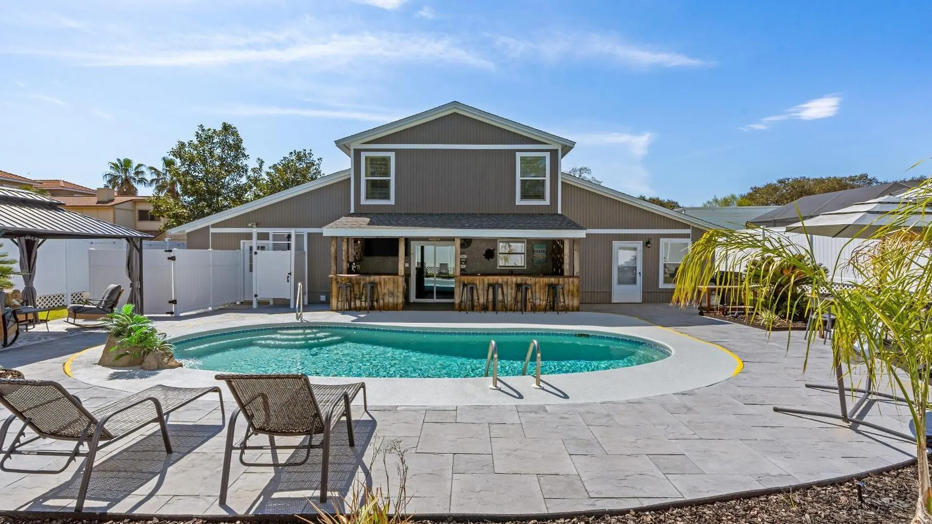 Spacious 3Br W Tiki Bar Shared Pool Walk To Beach Near 30A Pier Park Panama City Beach Stati Uniti